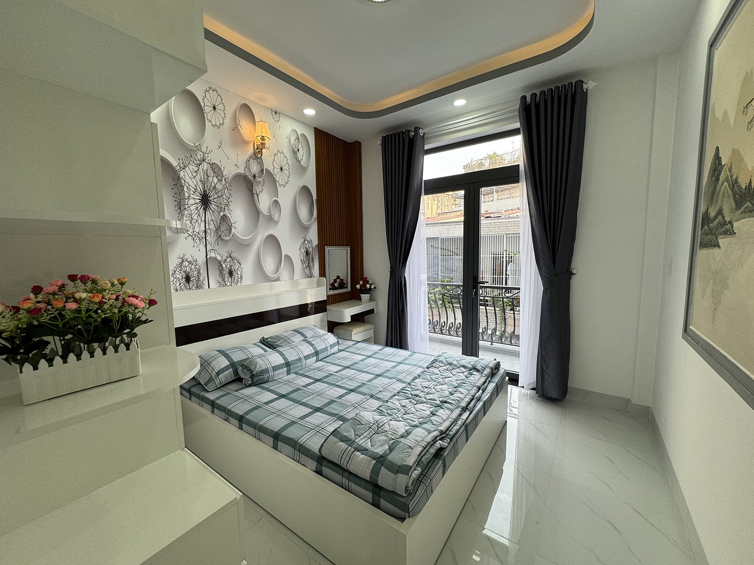 Nhà phố 3 lầu t.kế Tân Cổ Điển, full nội thất cao cấp, hẻm xe hơi khu VIP Lê Lợi-Gần ĐH Công Nghiệp